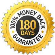 respiclear 180 Days Money Back Guarantee Badge
